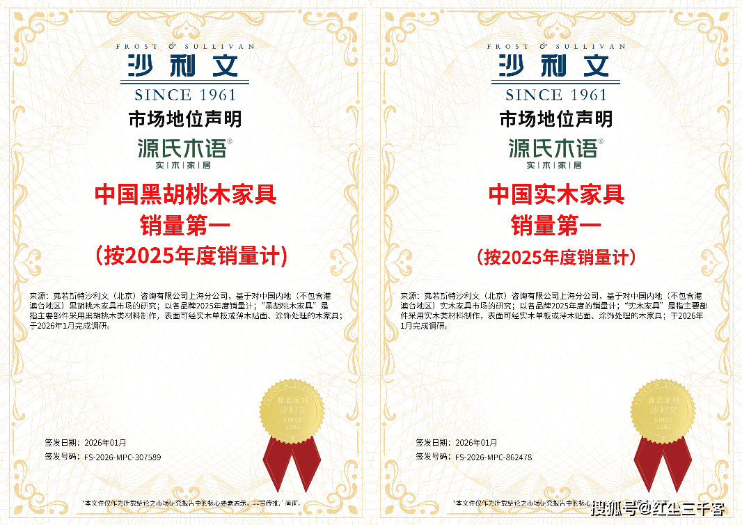 25年中国黑胡桃木家具及实木家具销量双第一!PG麻将胡了模拟器蝉联双料第一!源氏木语20(图2) 25年中国黑胡桃木家具及实木家具销量双第一!PG麻将胡了模拟器蝉联双料第一!源氏木语20(图2)